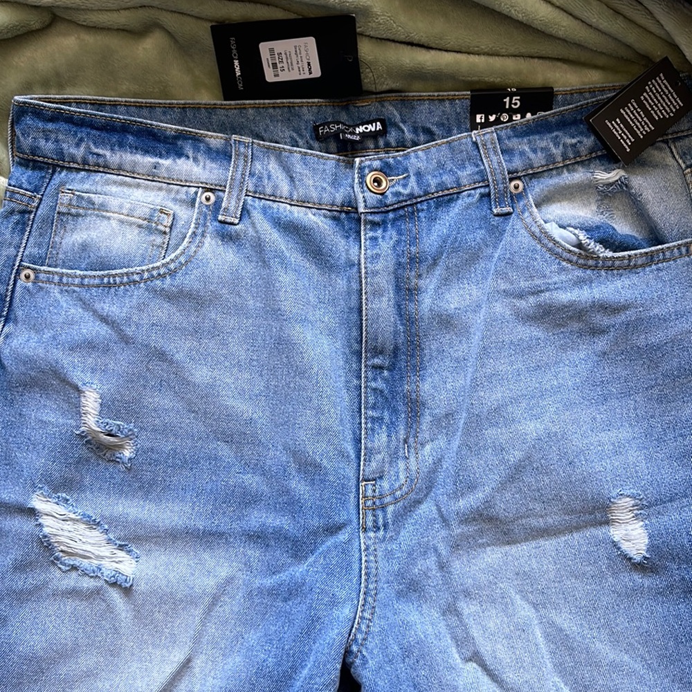 Curvy Straight Leg Jeans